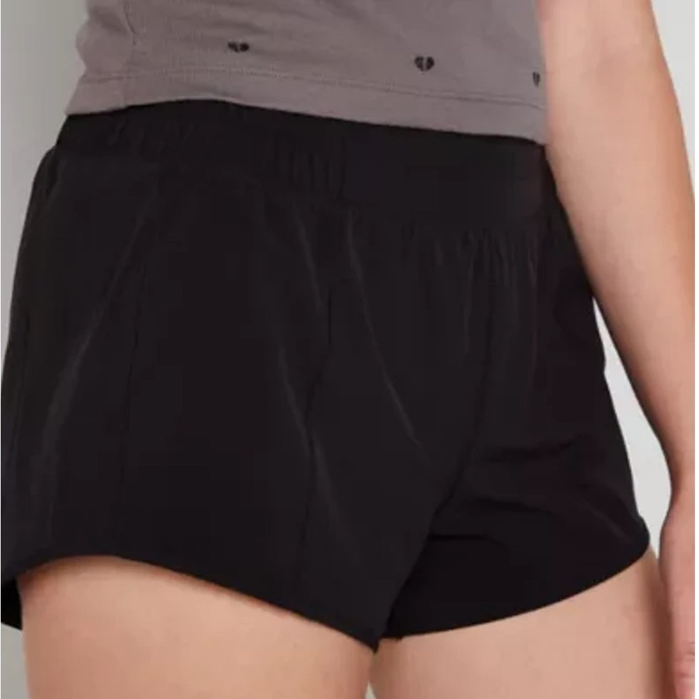Arizona Mid Rise Shortie Short- - Picture 6 of 7